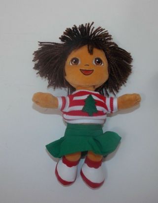 Ty Dora The Explorer Christmas Beanie Beanbag Plush Stuffed Toy