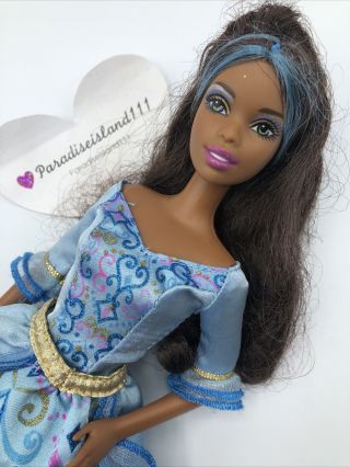 Barbie And The Three Musketeers Renee Doll 2009 African American Black Hair