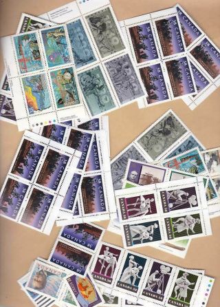 Canada Postage 100 X.  38 Cent Never Hinged Stamps Face $38.  00 Lot Dec19 - 3