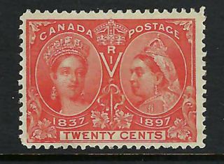 Canada - Scott 59 - Fvfnh - Diamond Jubilee Issue