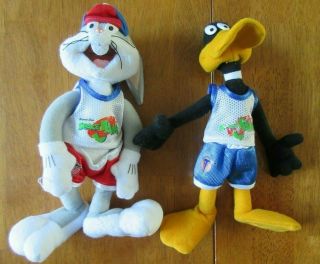 Bugs Bunny & Daffy Duck Space Jam Plush Doll Figures
