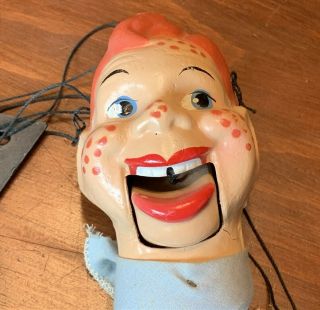 Vintage 1950 ' s Howdy Doody Puppet Doll w/ Composite Head 2