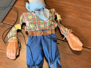 Vintage 1950 ' s Howdy Doody Puppet Doll w/ Composite Head 3