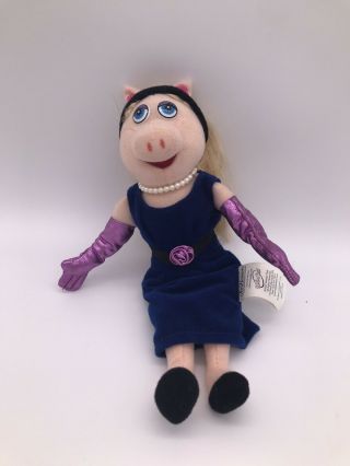 Miss Piggy Muppets Plush Doll Sababa Toys 9” 2004 Small Jim Henson Stuffed