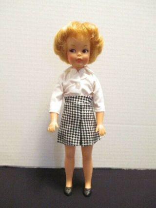 Ideal Tammy Family Pepper Doll Strawberry Blond Hair Skirt And Blouse