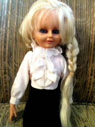 Vintage 70´s Crissy Doll Star Lili - Ledy Mexico W / Outfit 4