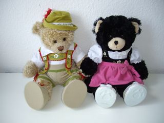 Build A Bear Bavaria Alpine Boy & Girl International Costume /teddy Clothes