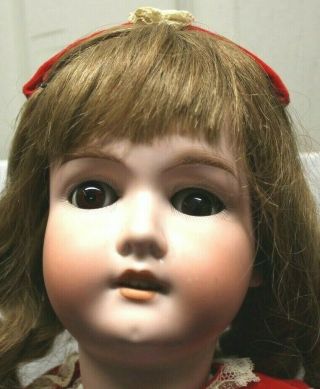 Antique 24 " Armand Marseille 390 Bisque Head Doll 1