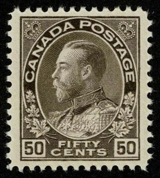 Canada Stamp Scott 120 50c King George V Nh Og Never Hinged Well Centered