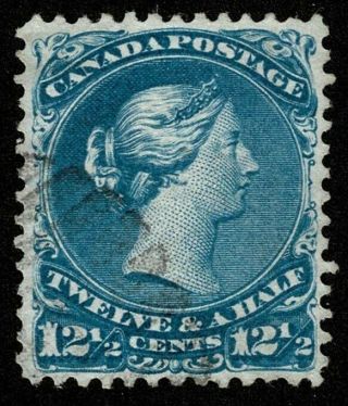 Canada Stamp Scott 28 12c Queen Victoria Well Centered