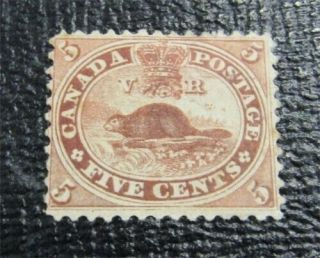 Nystamps Canada Stamp 15 Og H $530 D4x1868