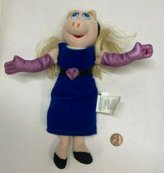 Jim Henson The Muppets Show " Miss Piggy " Sababa Toys 9 - 1/2 " Plush 2004