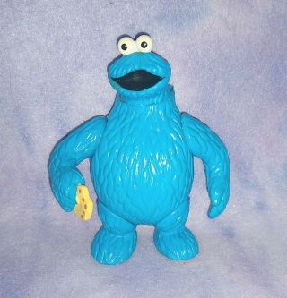 Vintage Sesame Street Cookie Monster 4 " Poseable Figure 1985 Tara Toy