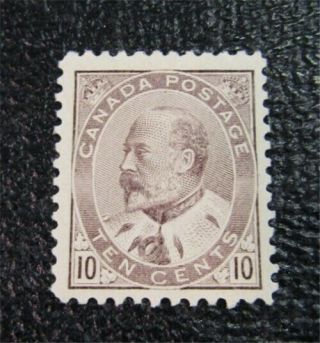 Nystamps Canada Stamp 93 Og H $400 N27x1760