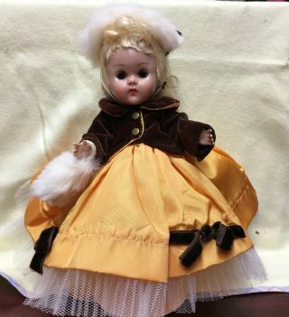 Vintage Vogue Ginny Doll Bkw Ml 7073 (1957) Rare Outfit