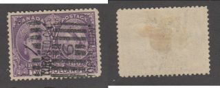Canada $2 Queen Victoria Diamond Jubilee Stamp 62 (lot 15453)