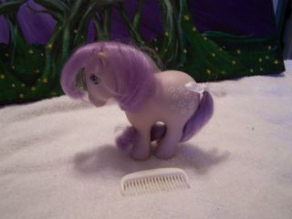 My Little Pony Vintage Blossom Mlp G1 1982 Us 1st Edition Rare,  Comb