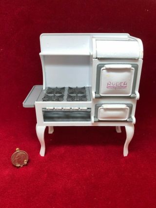 Dollhouse Miniature Vintage Roper Range Stove By Jacqueline Kerr Deiber 1:12