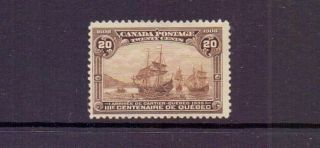 Canada 1908 Quebec Tercentenary 20c Sg195 Mnh Cat £160