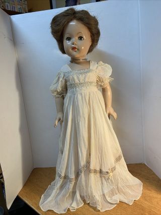 Vintage /antique Effanbee 21” Anne Shirley Doll All Composition.  Great Cond