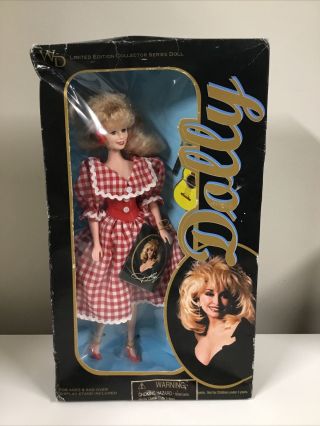 Dolly Parton Doll - Red White Checker Dress - Wd Limited Edition - Box
