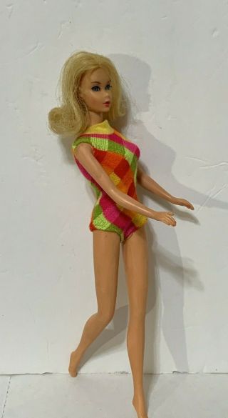 Vintage Barbie Twist N Turn Tnt Doll Marlo Flip Blonde