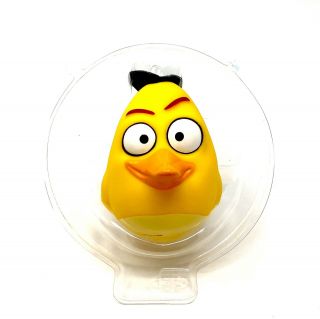 Spin Master Angry Birds Vinyl Character Ball Toy Yellow Chuck