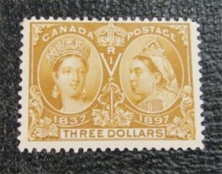 Nystamps Canada Stamp 63 Og H $1400 N13x2116