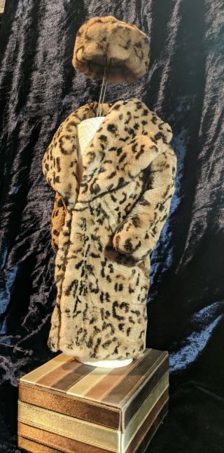 Handmade Out Of Mink,  In An Exotic Print For Tonner 