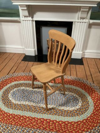 Dollhouse Miniature Artisan Signed Jane Newman Chair (r)