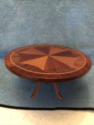 Vintage Round Doll House Table