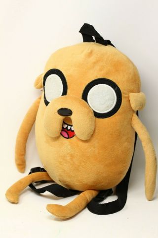 Adventure Time Finn Jake The Dog Plush Back Pack Bag Stuffed Toy