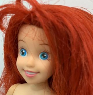 Vintage Walt Disney Ariel The Little Mermaid Tyco Disney Doll Barbie 1990s Nude