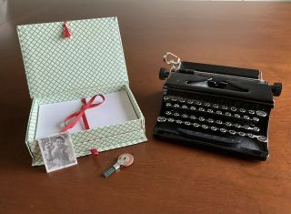 American Girl Kit Kittredge Typewriter And Accessories Retired - Cond
