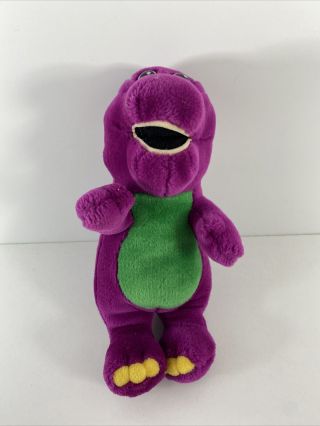 Barney The Purple Dinosaur 10 " Plush Stuffed Animal Lyons Group 1992 Open Mouth