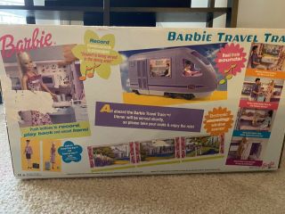 2001 Barbie Travel Train Playset 2