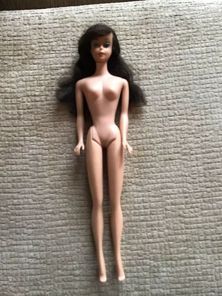 Vintage Brunette Swirl Barbie Doll - Tlc