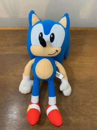 12” Sonic The Hedgehog Plush Toy Doll Stuffed Animal 2016.