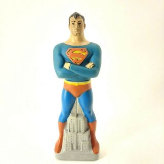 Vintage Superman Soaky 1978 Avon Bubble Bath Empty Dc Comics Figure