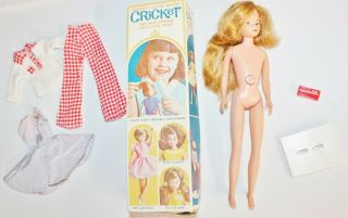 Vintage American Character Cricket Doll Tressy Sister Rare 1415