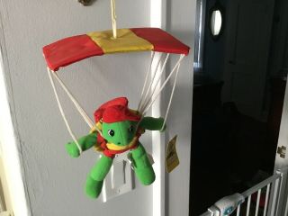 Franklin The Turtle 7.  5” Mini Parachuting Plush Toy Doll With Tags