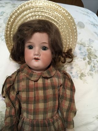 ANTIQUE ARMAND MARSEILLE 370 BISQUE DOLL LOVELY 19 1/2” Tall 2