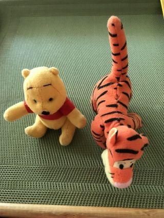 Winnie The Pooh & Tigger Set 3” Plush Stuffed Animal Mcdonald 