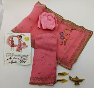Vintage Barbie 1960 Doll Outfit Little Theatre Costume Arabian Nights