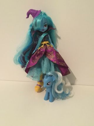 My Little Pony Equestria Girls Doll - Trixie And Mlp Pony Set