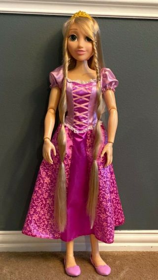 Disney Tangled My Size Doll 32 " Rapunzel Princess