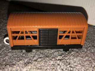 Thomas & Friends Train Trackmaster Brown Livestock Cattle Car