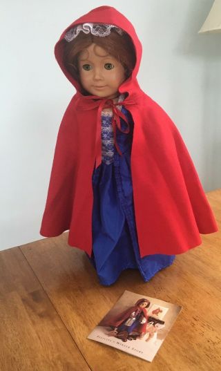 American Girl Felicity Doll Clothes - Holiday Outfit & Cloak - Retired - No Doll