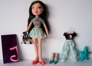 Bratz Feelin Pretty Jade Doll Complete 2 Outfits Shoes Purse Poster