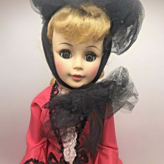 Vintage Madame Alexander Cornelia Portrait Doll 21 " 2290 Hang Tag